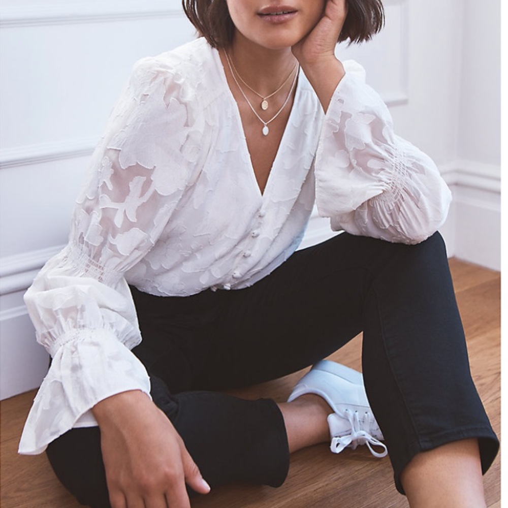 Elizabeth & James Peplum Top
